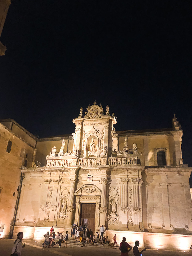 La Cattedrale di Santa Maria Assunta in Piazza Duomo a Lecce