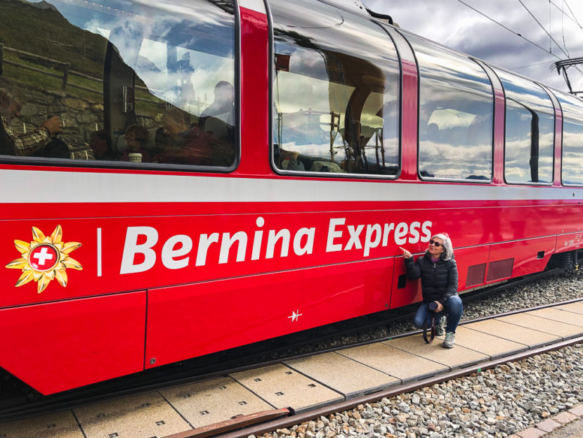 Treno rosso del Bernina